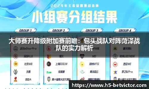 大师赛升降级附加赛前瞻：包头战队对阵菏泽战队的实力解析